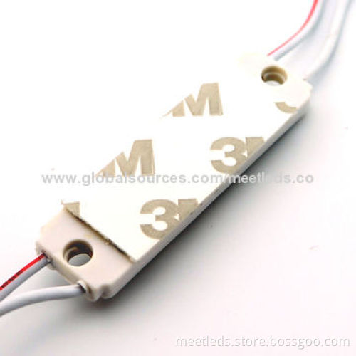 Pure White 2 x 2835 SMD LED Injection Modules with 3-year Warranty, 12V DC Operating Voltage